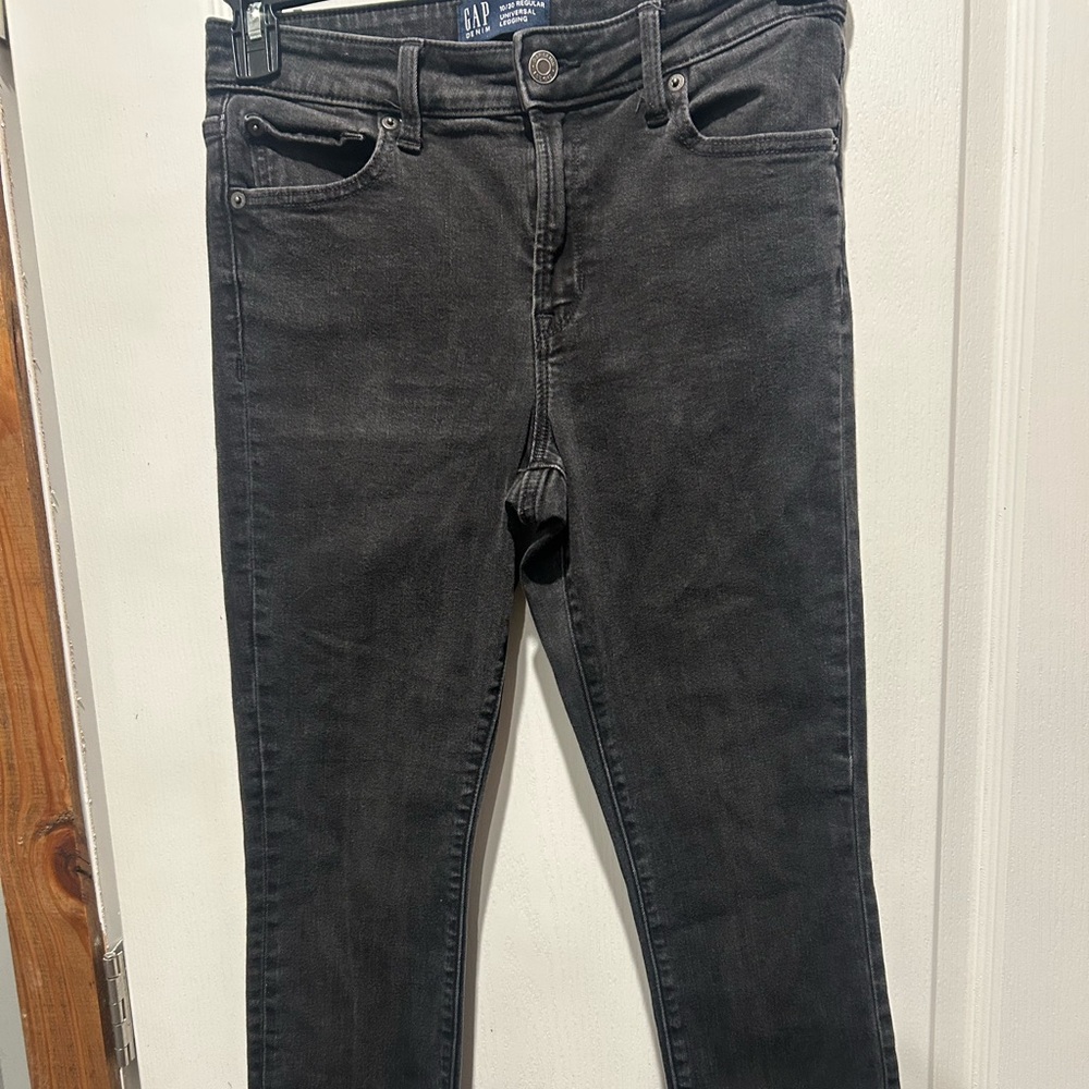 GAP Denim Universal Legging - Charcoal Size 10/30